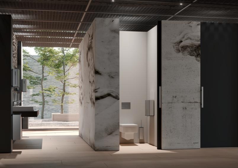 805.20.200 Набор туалетных щеток HEWI System 111 | Edelstahl  - Вид №4