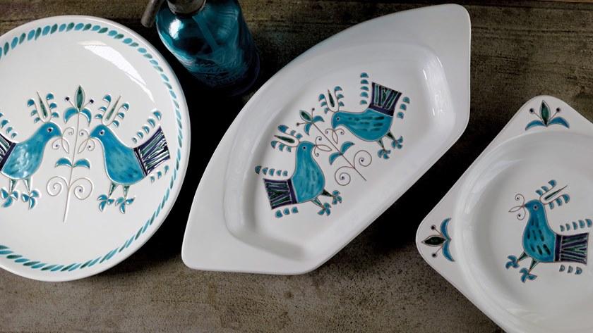 Cerasarda Керамический поднос Le pavoncelle sun-id-1455690 - Вид №4