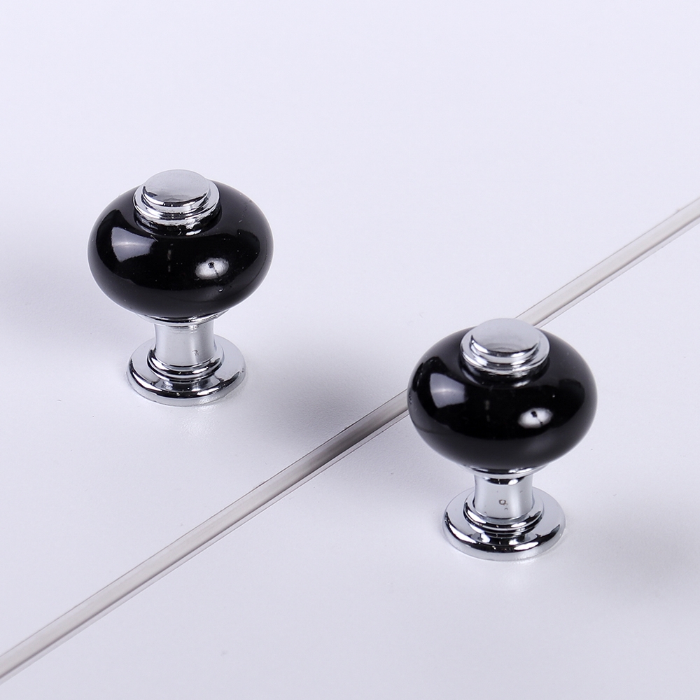 Мебельная ручка  Кноб, 36x30x30 мм, черный LJPS0150 Public Steel Россия  - Вид №1