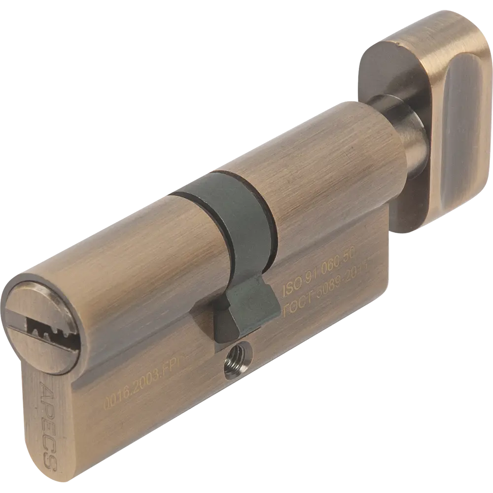 Цилиндровый механизм APECS Pro LM-70-C-AB бронза с вертушкой 84168035 SM STLM-0046651