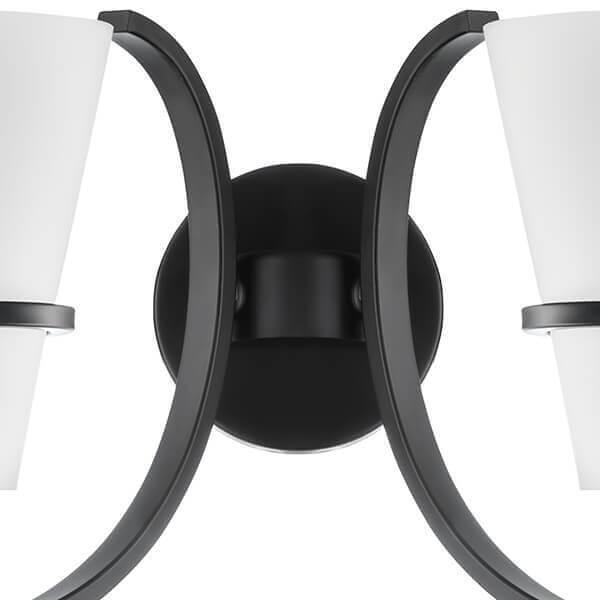 Бра настенное белое с черным Lightstar Fiacolla 733627 LIGHTSTAR FIACOLLA 00-3931434 Белый;черный  - Вид №1