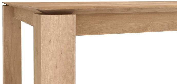 Ethnicraft Прямоугольный обеденный стол из массива дерева Oak slice 50574 - Вид №3