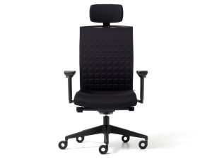 Офисное кресло из полипропилена с 5 спицами