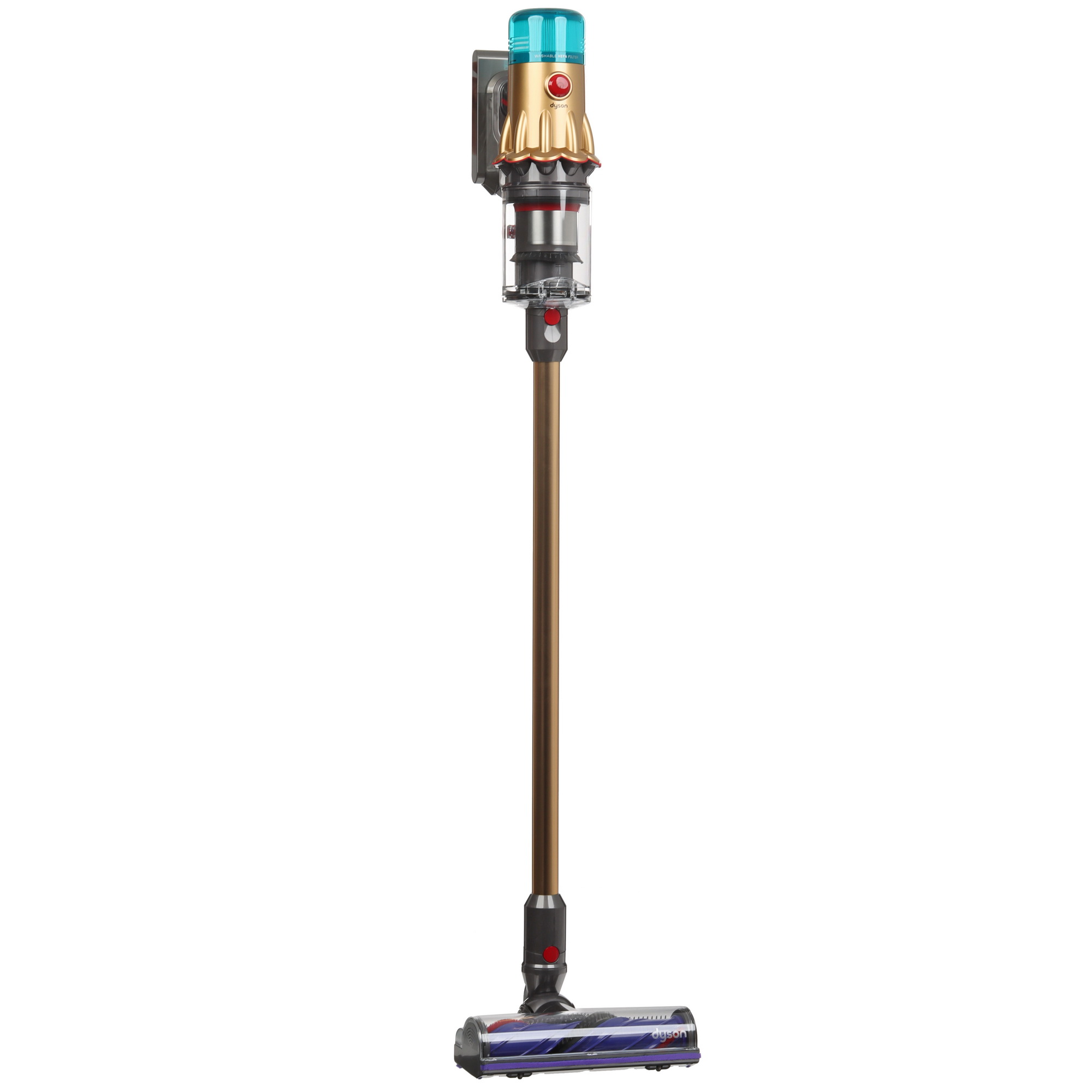 5470956 Пылесос  вертикальный  Dyson V12 Detect Slim Absolute  желтый STDN-0005432 - Вид №1
