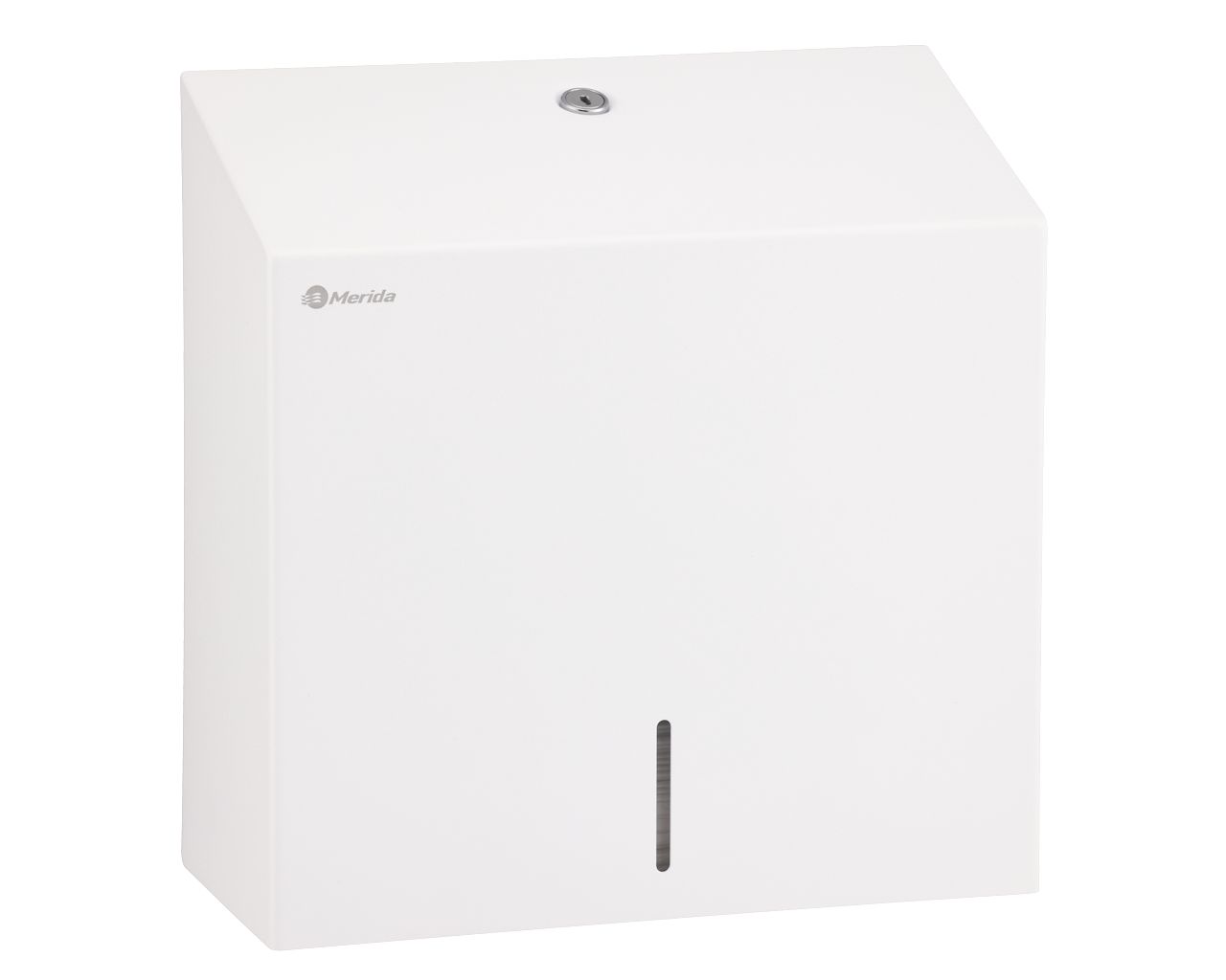 ASB103 Контейнер для бумажных полотенец STELLA WHITE LINE MAXI, белый Merida 