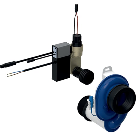 116.076.00.1 Электронная система управления смывом писсуара Geberit, питание от сети, наружная, скрытая Geberit 