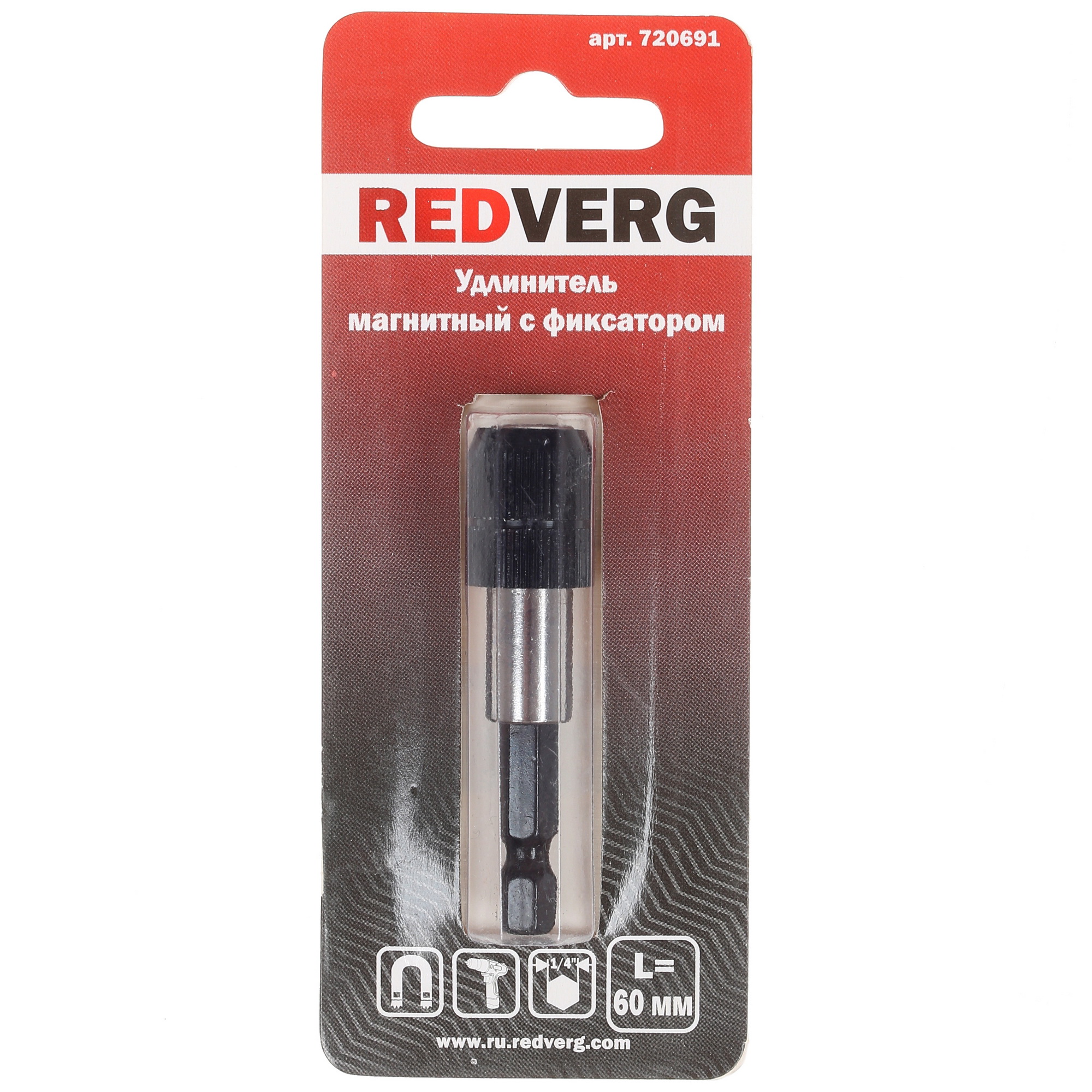 Адаптер для бит RedVerg 720691 60 мм 1204078 STDN-0002427