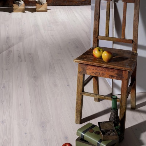 Инженерная доска Coswick Бражированная Облачный Ясень Натур с брашью (Текстурированная) 300…1845х107,95 мм 12213235 - Вид №9