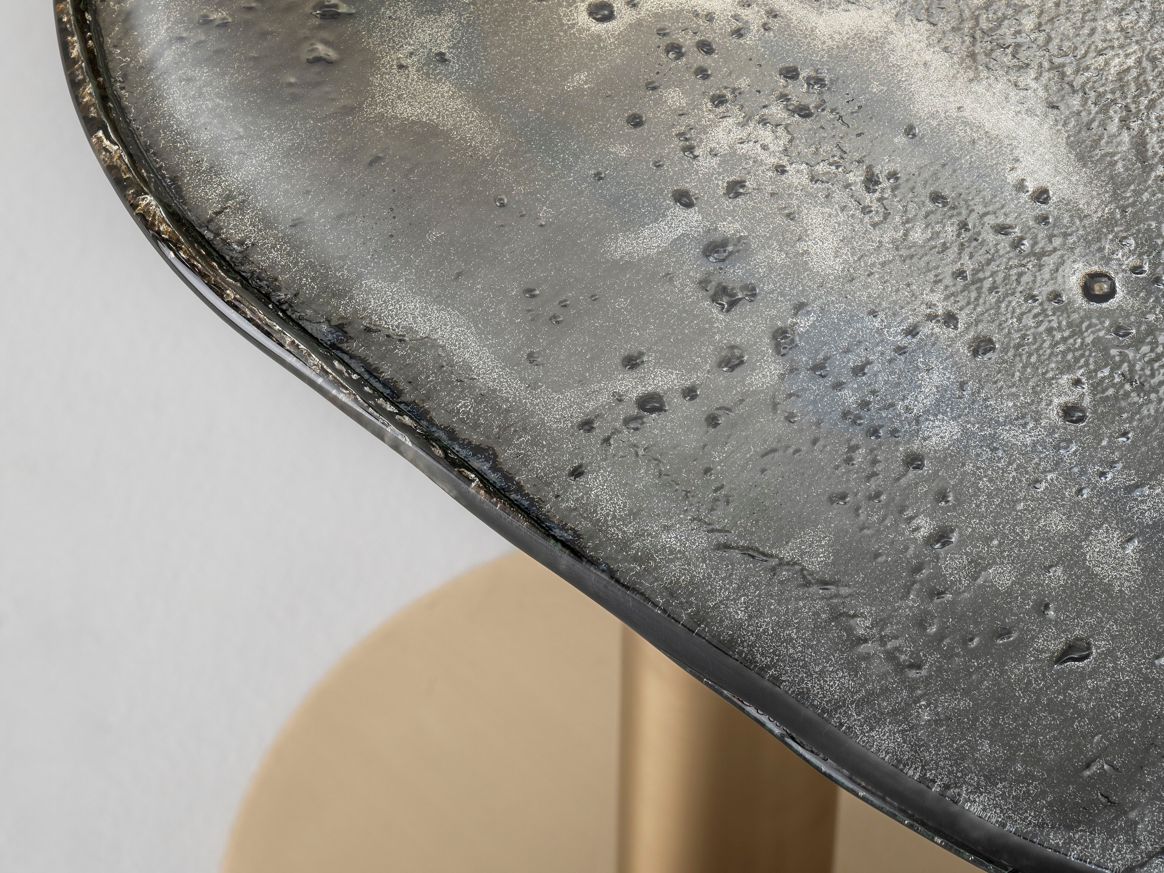 Стеклянный овальный журнальный столик ARTE VENEZIANA Melt ARCH-00149696 - Вид №3