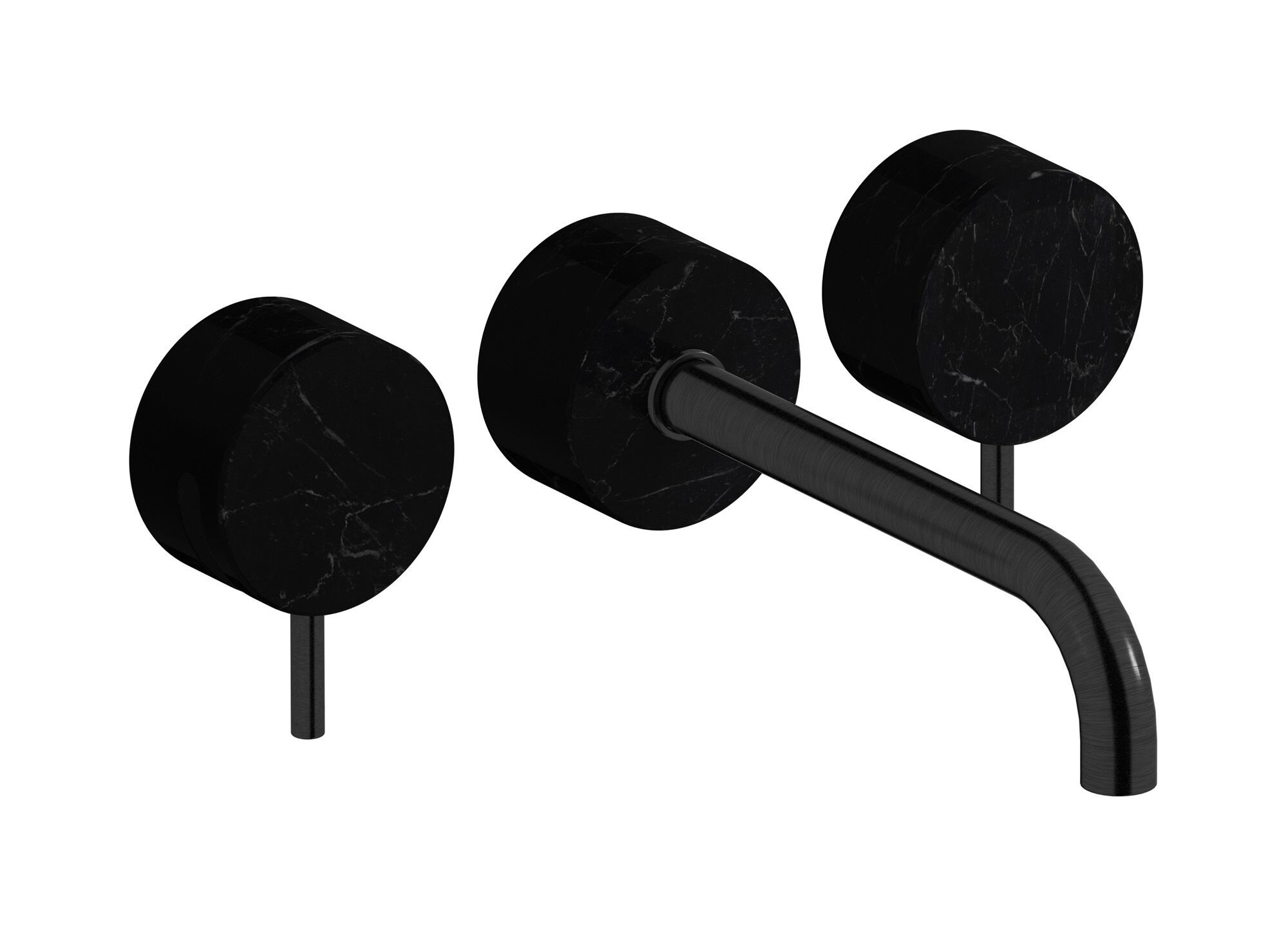 Мраморный настенный смеситель для раковины с 3 отверстиями IB мрамор + мрамор Elle ARCH-00113377 - Вид №5