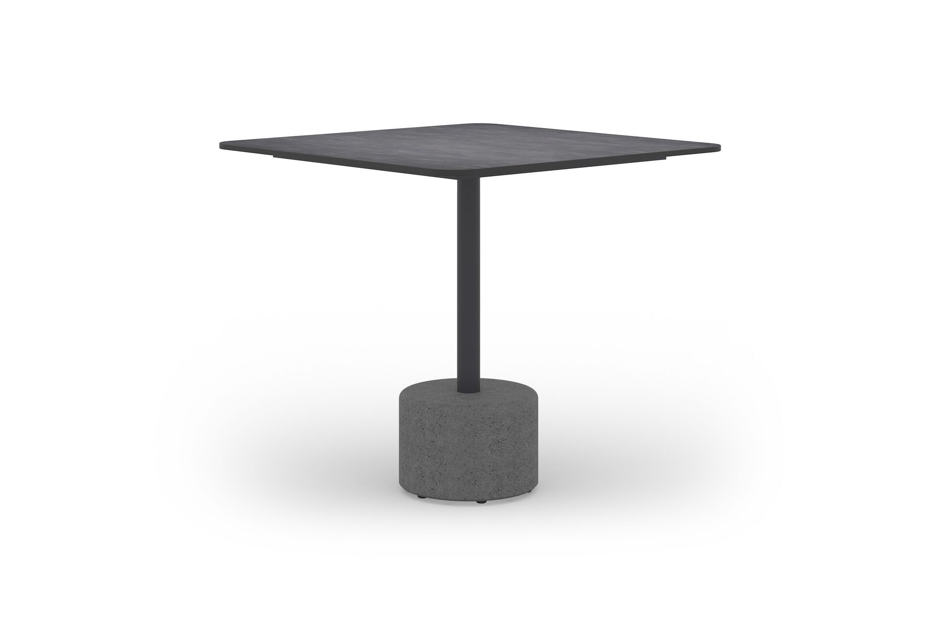 Квадратный стол с верхней частью HPL и тиковым или каменным основанием MAMAGREEN Glyph ARCH-00089326 - Вид №17