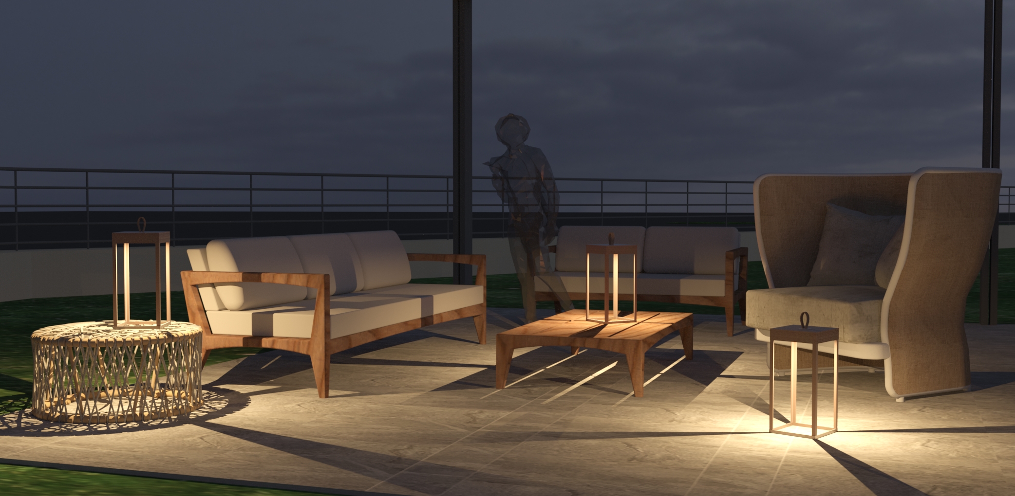 9414619 Настольная лампа Platek ETEREA 2.0 Batteria  ETEREA 2.0 Large - LED 3000K 100°  - Вид №15