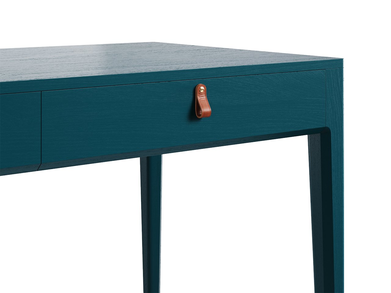 Письменный стол с ящиками морская волна Case THE IDEA  210608 Синий  - Вид №2