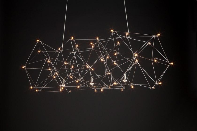 Quasar Подвесной светильник светодиодный никель Universe sun-id-1453539 - Вид №2