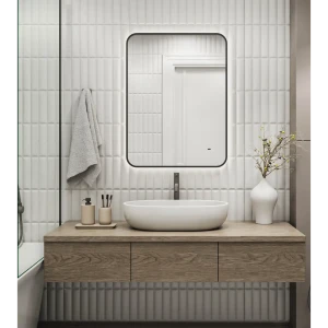 Зеркало в ванную комнату Luster 60x80 см с подсветкой