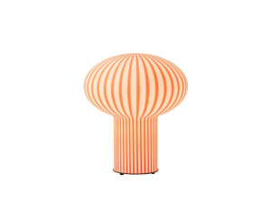 Светодиодная настольная лампа из дутого стекла