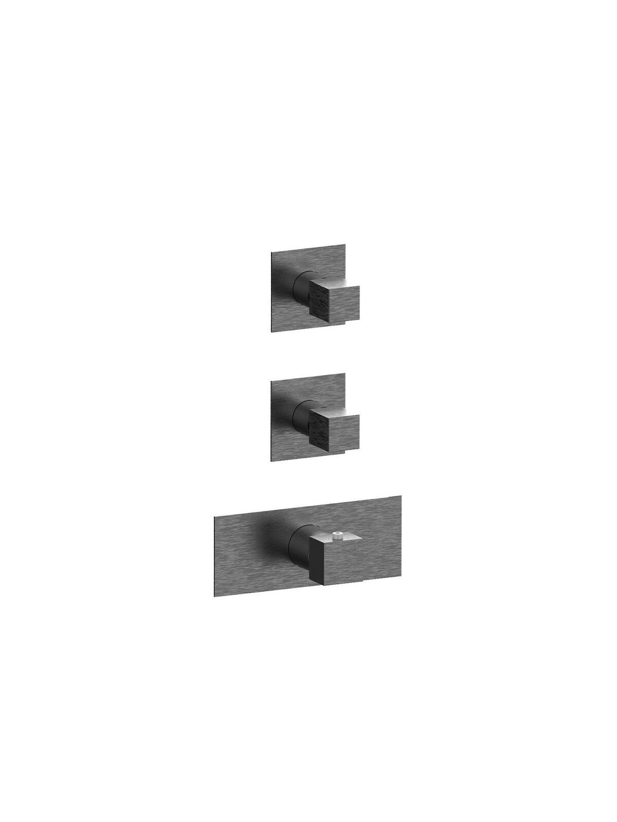 Термостатический встраиваемый смеситель для душа с 3 отверстиями Rubinetterie Frattini отдельная эстетика ARCH-00053901 - Вид №14