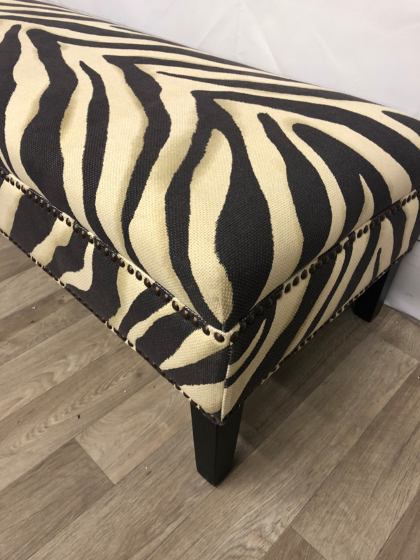 Банкетка Jenner черная EICHHOLTZ ДИЗАЙНЕРСКИЕ, EICHHOLTZ 060433 Черный;белый  - Вид №4