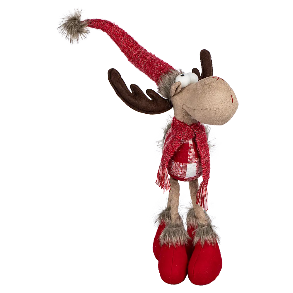 89368891 Декоративная фигура Олень на 4 ногах 40 см красная STLM-1350013 Santreyd  - Вид №2