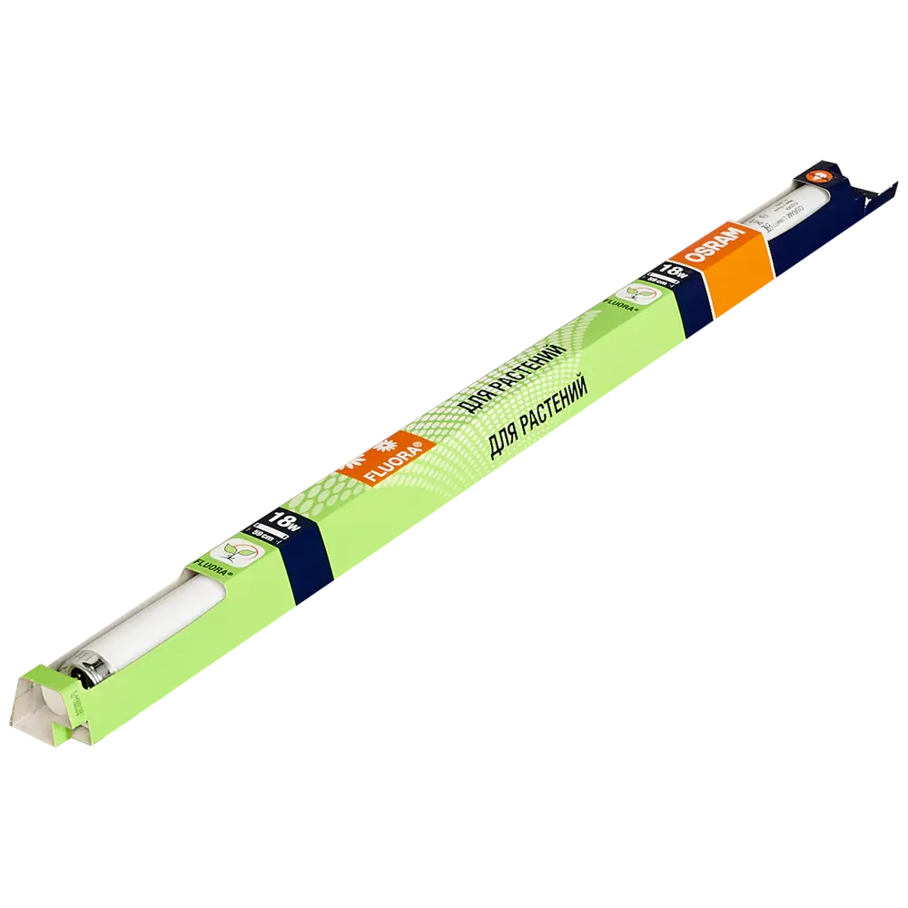 Фитолампа люминесцентная линейная для растений Osram Special T8 G13 18 Вт розовый свет 82610686 STLM-2113435  - Вид №2