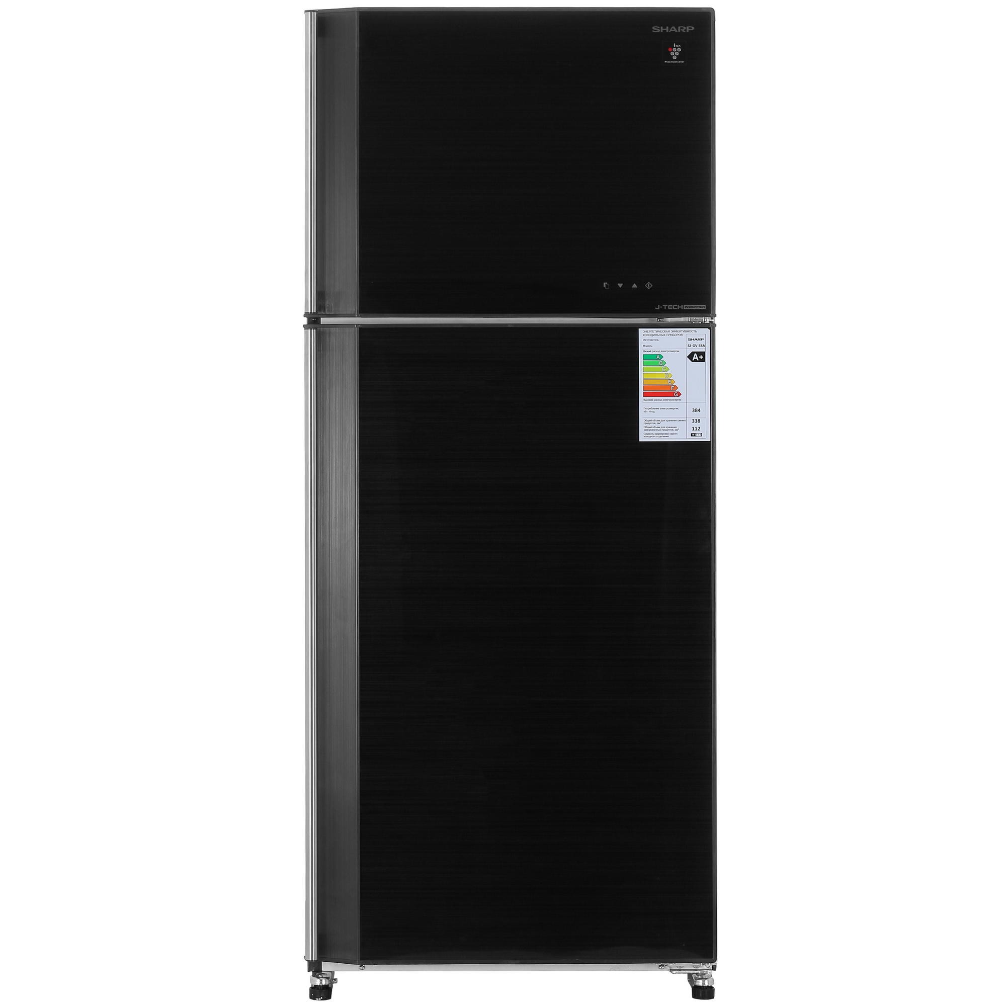1116835 Холодильник с морозильником   Sharp SJGV58ABK черный STDN-0036546 - Вид №2