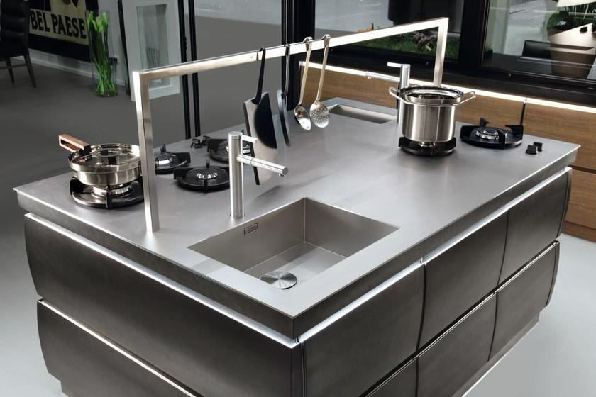 L'Ottocento Дубовая кухня с островом Chronos sun-id-1439603 - Вид №2