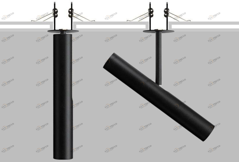 Flexalighting Регулируемый металлический настенный или потолочный проектор sun-id-1398839