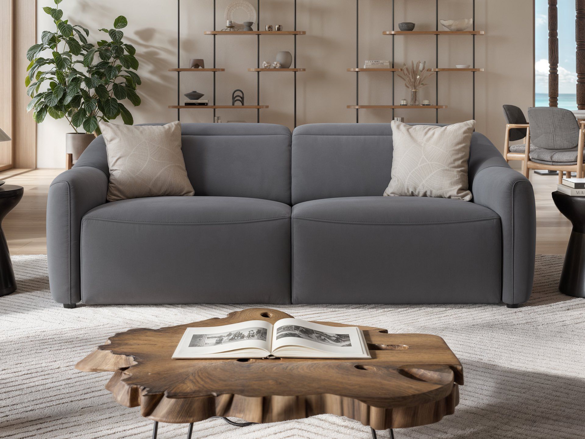 2-местный тканевый диван Sofanella Самоа ARCH-00052469 - Вид №6