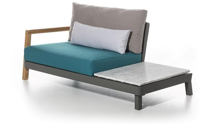 Gervasoni Садовое кресло из ткани с полкой для журналов Gervasoni outdoor sun-id-1411934 - Вид №1