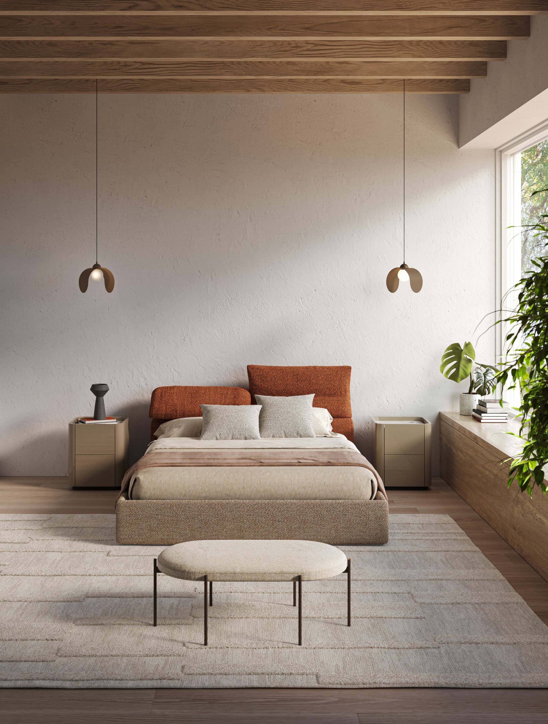 Мягкая кровать из ткани Liu Jo Living Collection ARCH-00101001 - Вид №4