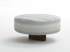 Roberti Круглый садовый пуф из ткани Key west 4245