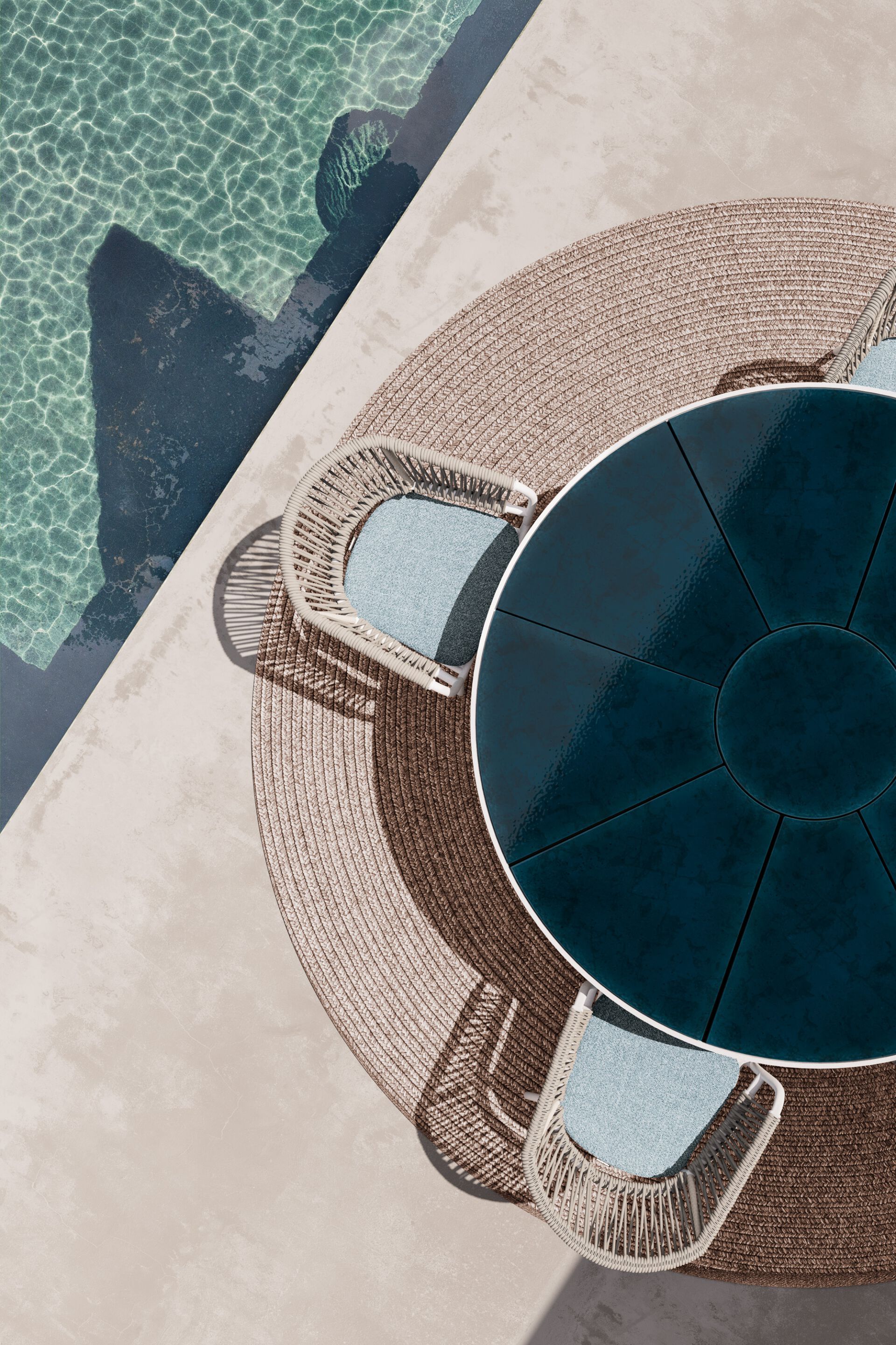 Садовый стул с алюминиевым подлокотником и веревкой Atmosphera Pleasure .25 ARCH-00082058 - Вид №7