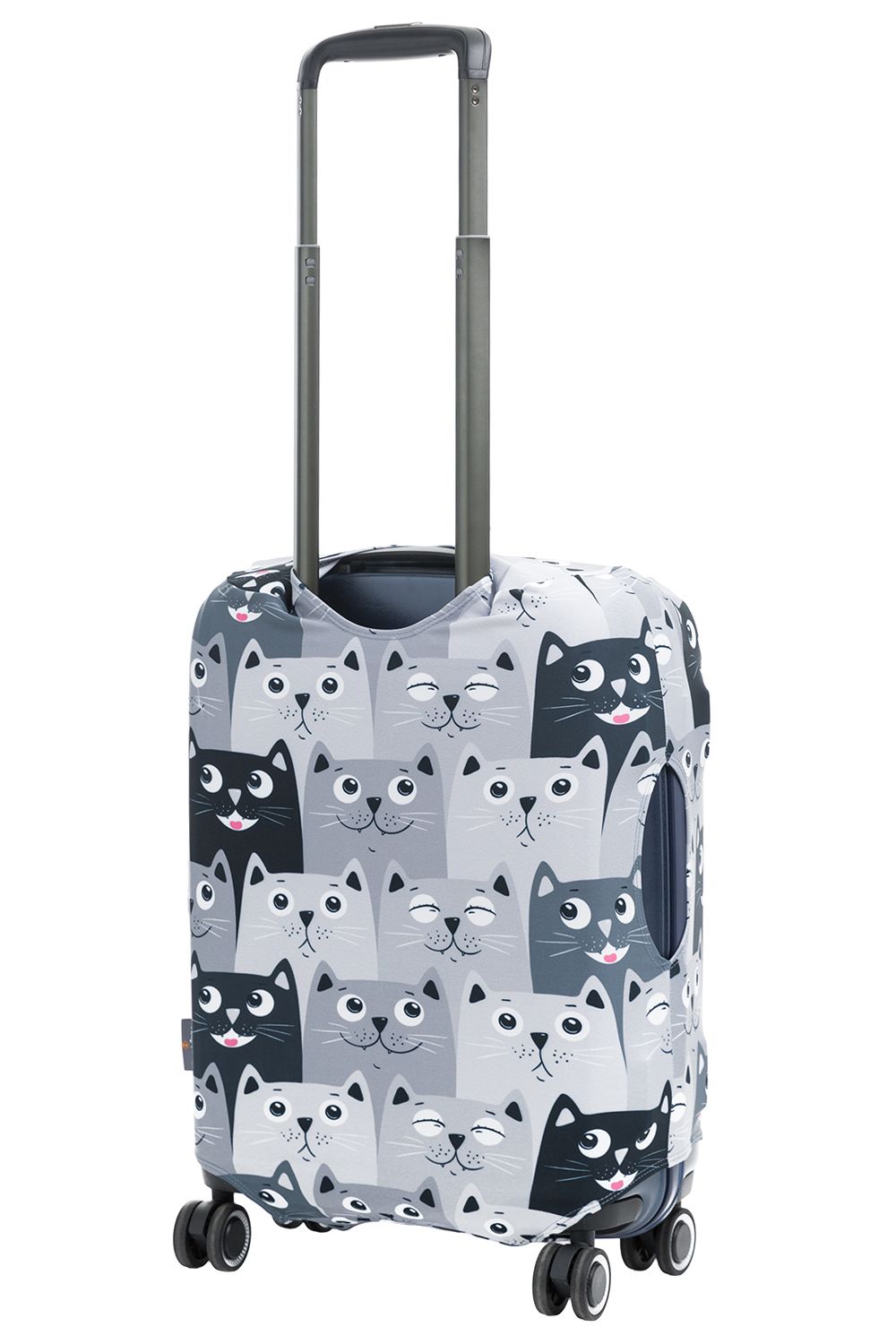 ECO Все любят котиков S Чехол для чемодана малый Fancy Armor ECO - Вид №1