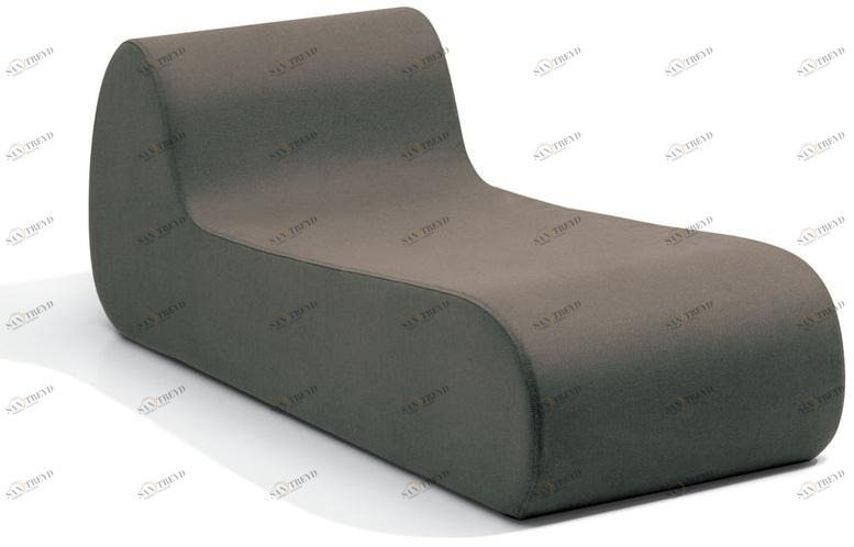 MissoniHome Шезлонг из мягкой ткани Virgola sun-id-1397179