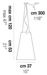 Vetreria Vistosi Подвесной светильник из стекла Cleo sun-id-1427294 - Вид №5
