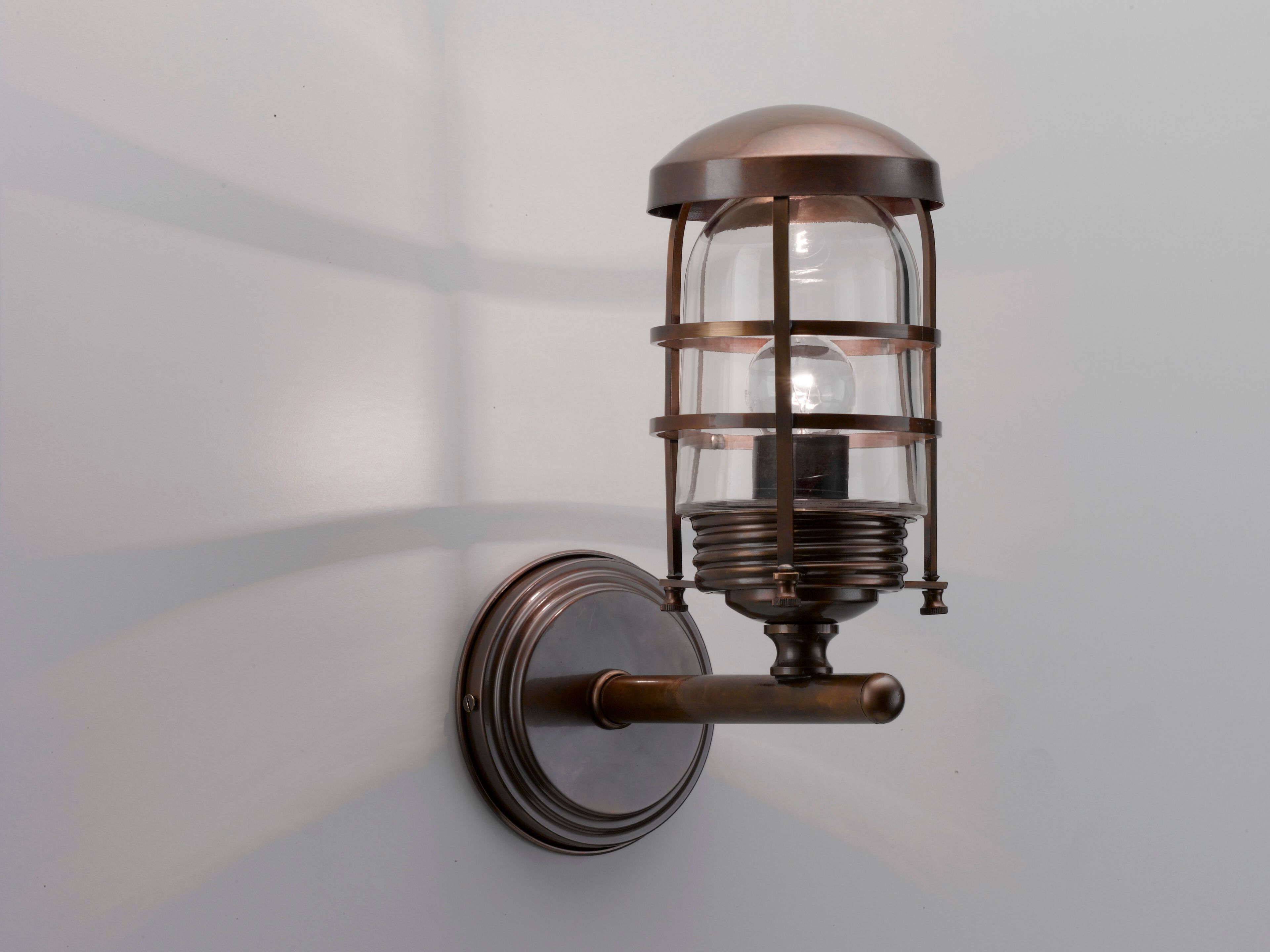 Латунная светодиодная наружная настенная лампа Cremasco Illuminazione Венецианская традиция ARCH-00151152 - Вид №1