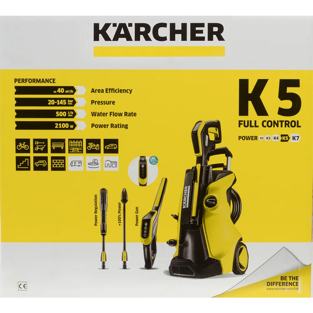 Мойка высокого давления Karcher KF5 Control, 145 бар, 500 л/ч 18064081 STLM-2038653  - Вид №5