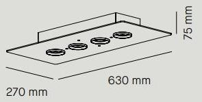 Milan Iluminacion Точечный светильник прямоугольной формы из ясеня  6708 - 6709  - Вид №5