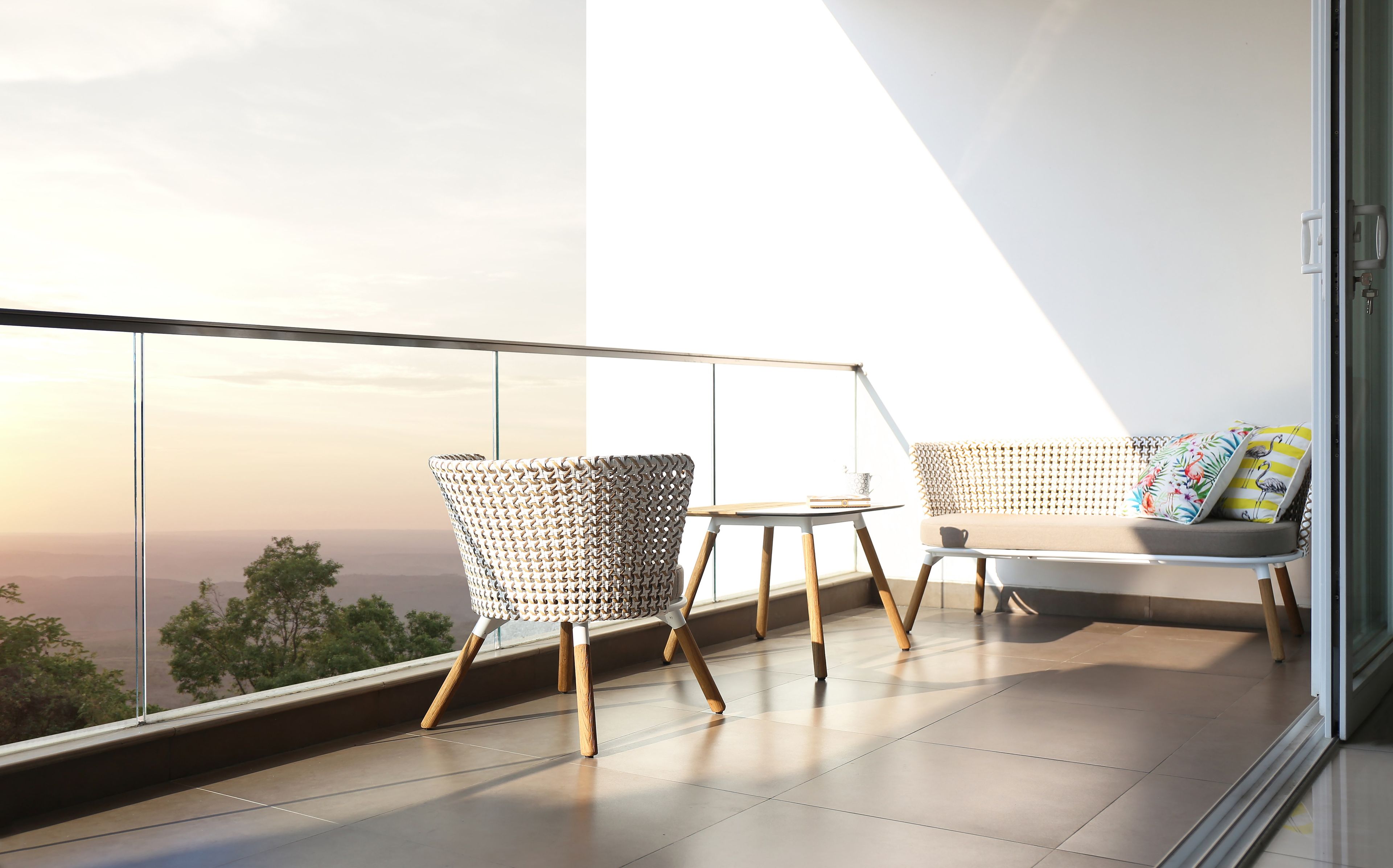 HPL квадратный низкий садовый стол MAMAGREEN Daisy ARCH-00057513 - Вид №1