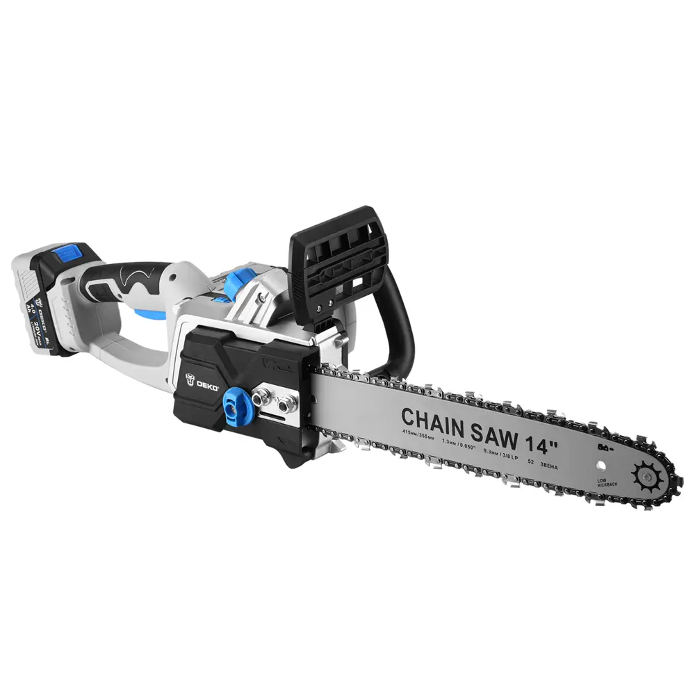 Аккумуляторная цепная пила DEKO DKCHS40PRO 40В с двумя батареями 89363244 STLM-1566530 - Вид №1
