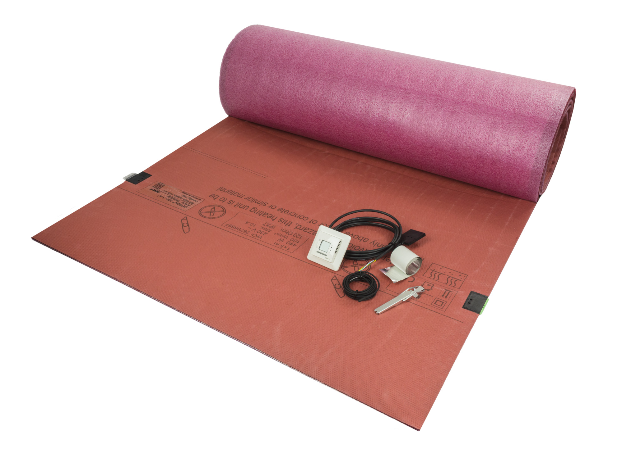 Danfoss DEVIdry™ — нагревательные маты под ламинат/дерево DEVIdry 100 нагревательный мат 5 м2 89300028  - Вид №6