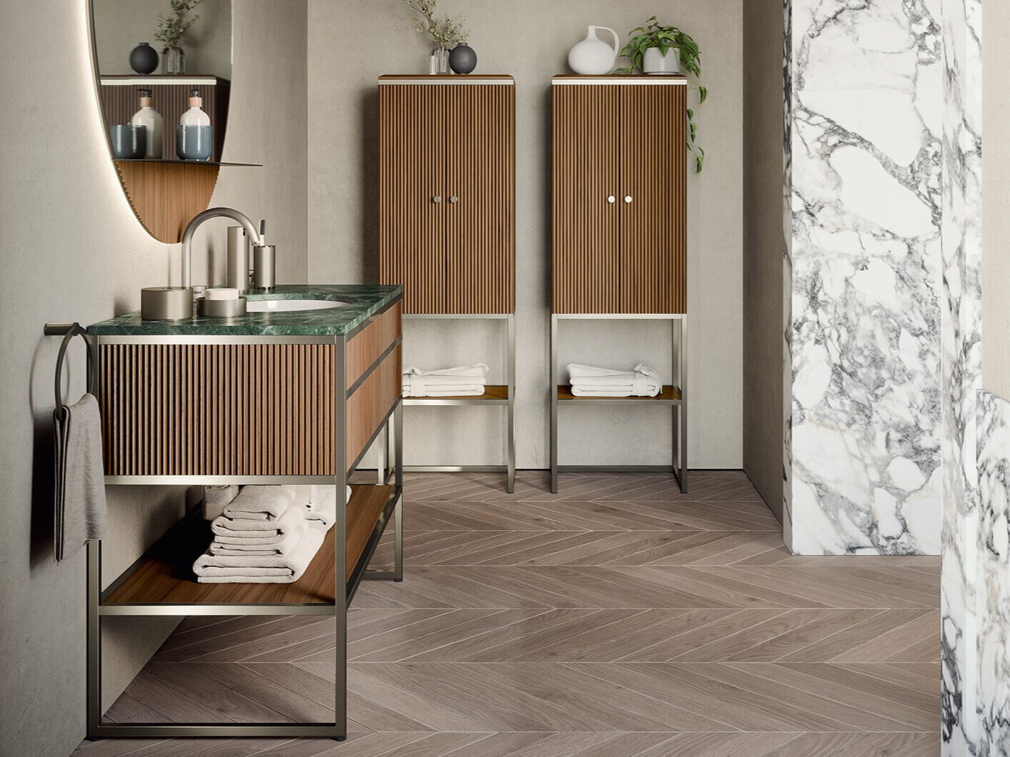 Полная мебель для ванной комнаты OASIS Академия ARCH-00119516 - Вид №1