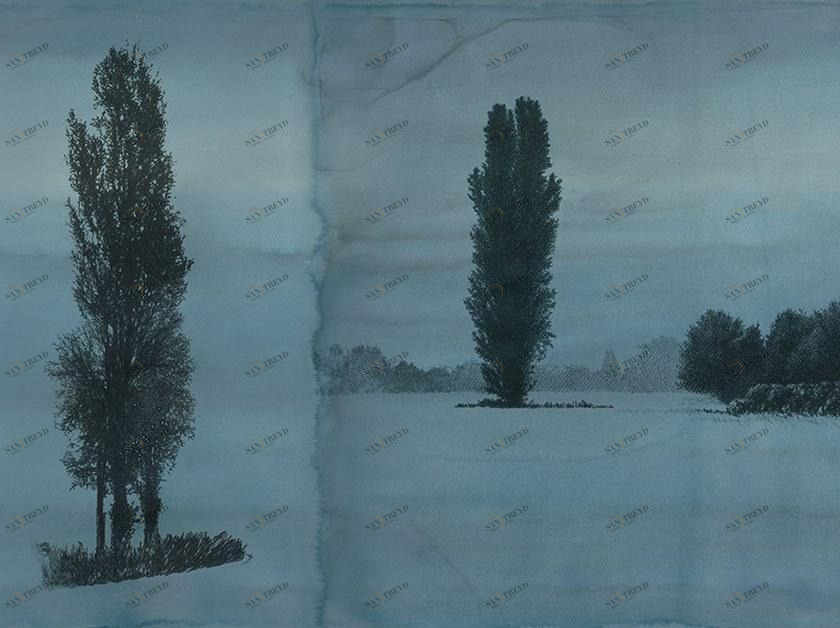 Tecnografica Огнеупорные моющиеся обои с пейзажами Collezioni d'arte 54300