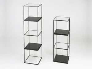 Duvivier Canapés Открытая полка из стекла и фанерованной древесины Karusa Karusabb1tv