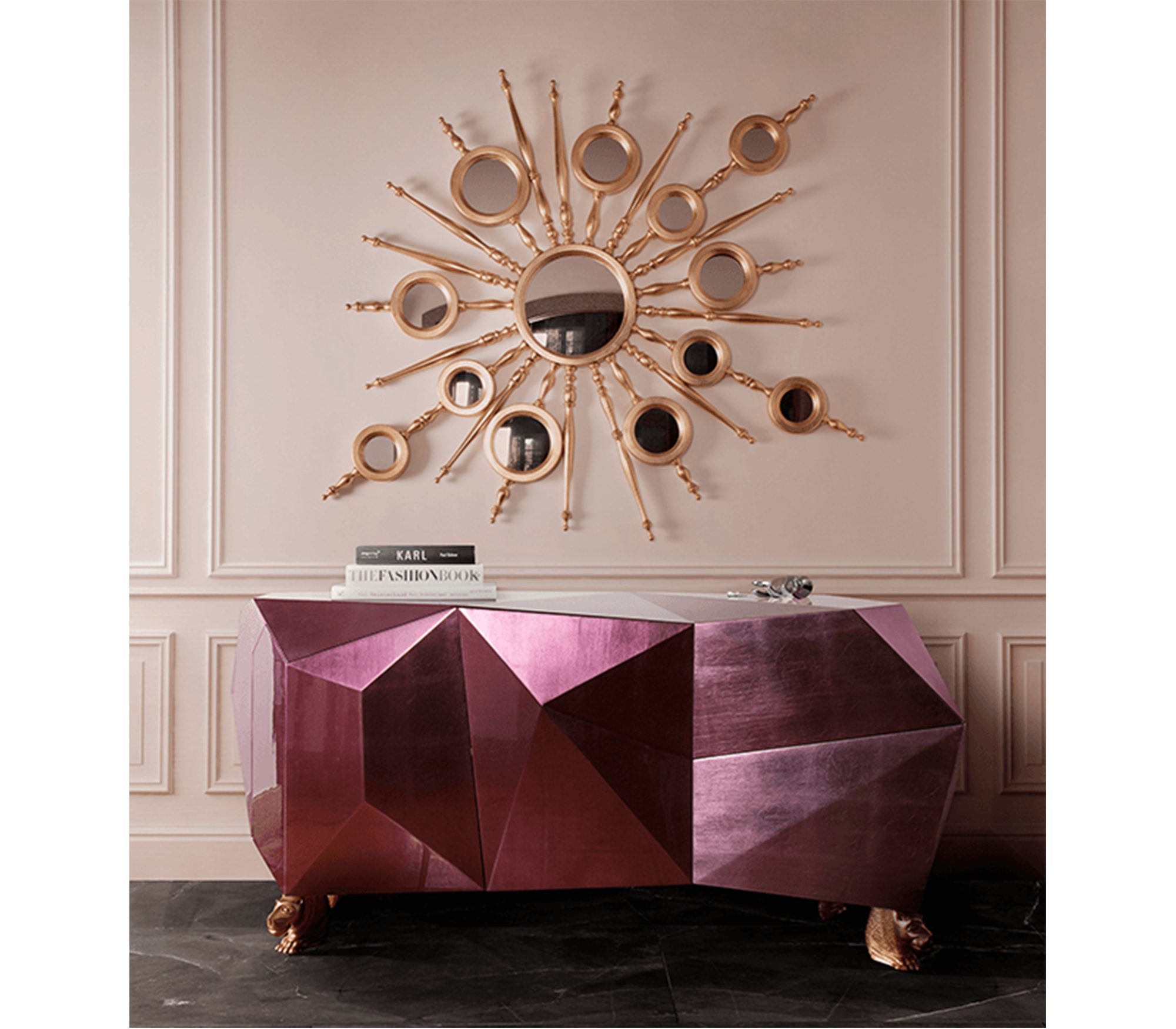 0-166 Алмазный аметистовый буфет Boca Do Lobo  - Вид №14