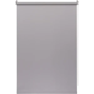 Штора рулонная блэкаут 40x160 см серая