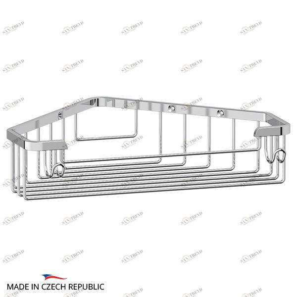 Полочка-решетка с крючками угловая 23 cm Santreyd RYN 005