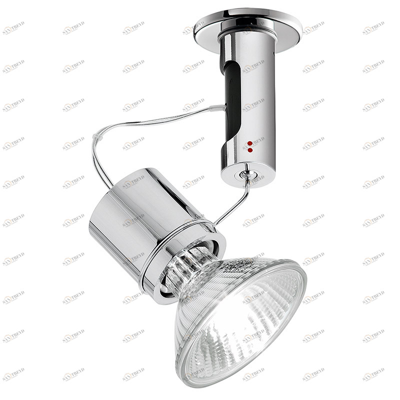 Светильник настенно-потолочный серебристый Fabbian D70G1515 FABBIAN  00-3882566 Серебро 