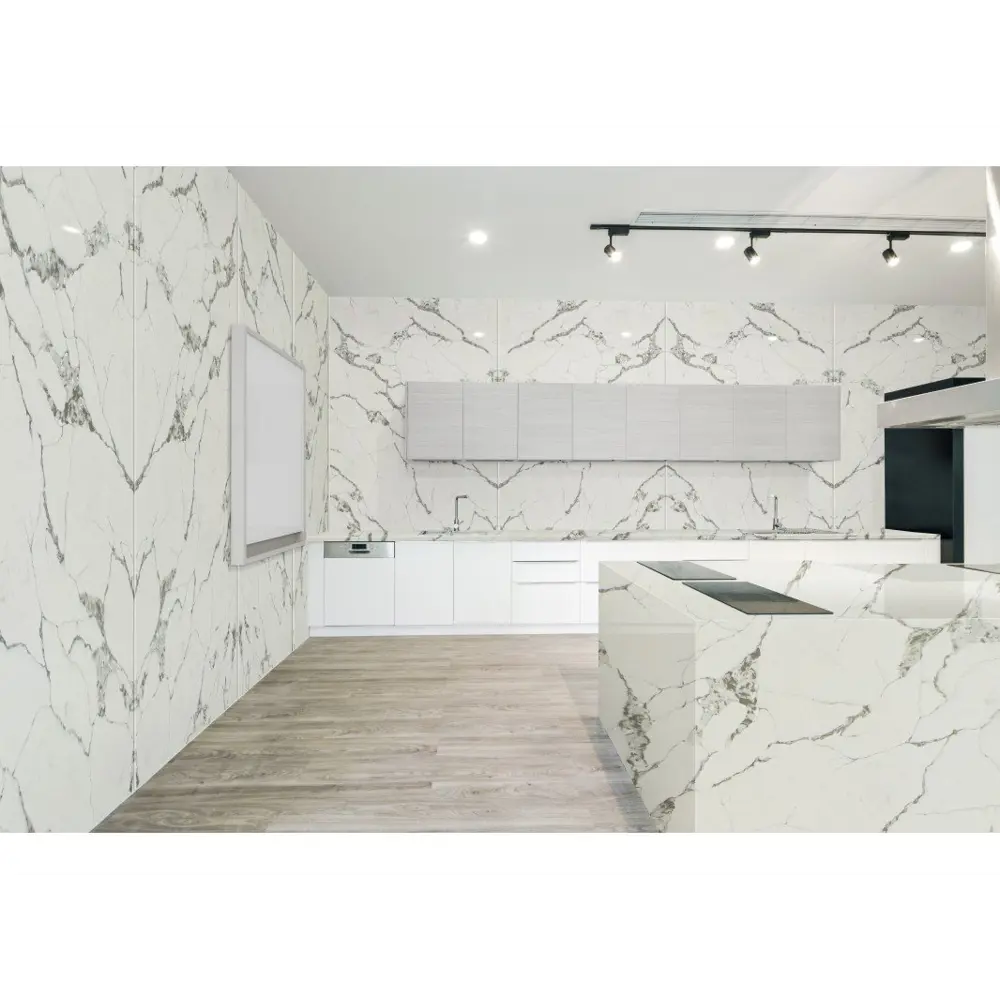 LAKO DECOR Самоклеящиеся ПВХ панели под мрамор для стен 89379623 STLM-1530939 - Вид №8