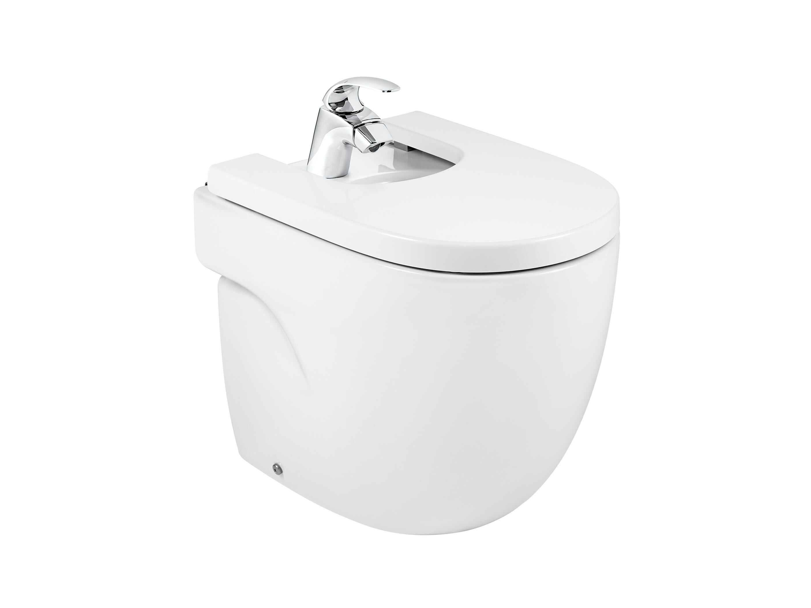 Компактное напольное фарфоровое биде Roca Meridian ARCH-00028767 - Вид №1